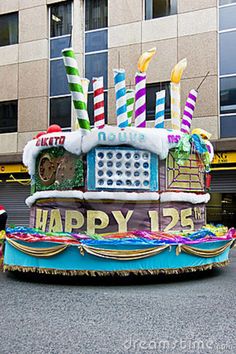 Birthday Cake Parade Float Ideas