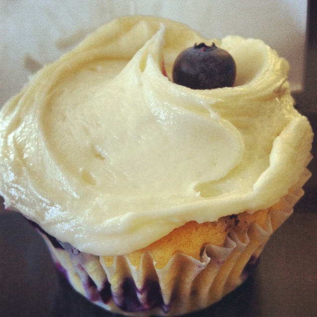 Blueberry Pancake Cupcake SusieCakes