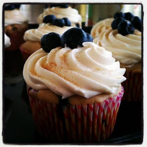 5 Photos of Blueberry Pancake Cupcakes