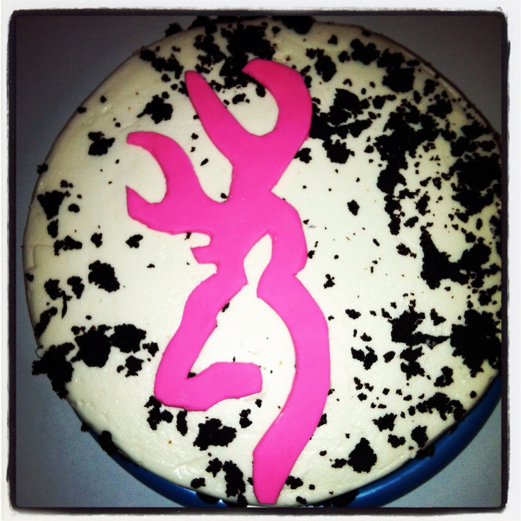 Browning Logo Birthday Cake