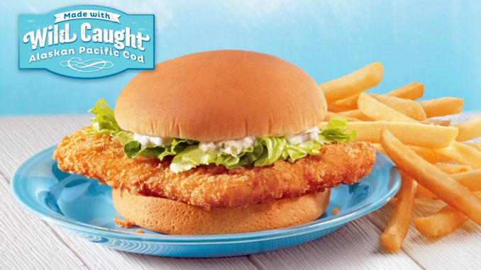 Dairy Queen Fish Sandwich Cod