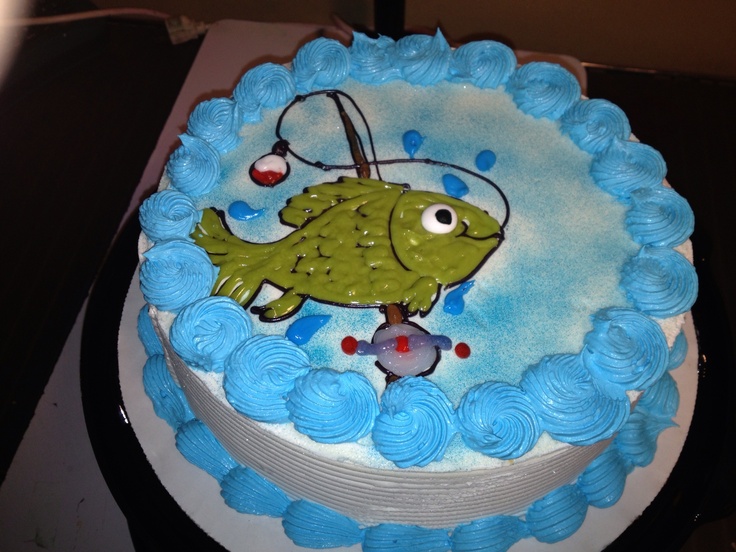 Dairy Queen Ice Cream Cake Fishing