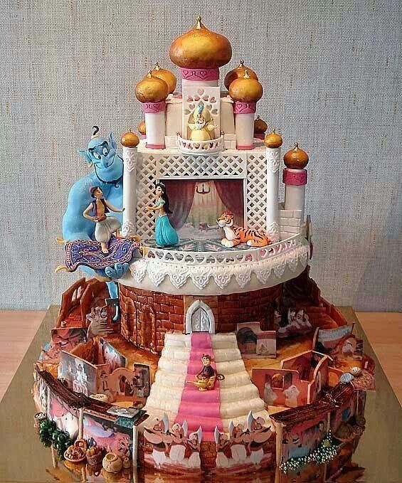 Disney Aladdin Cake