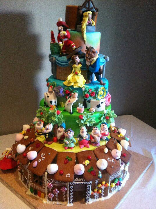 Disney Birthday Cake