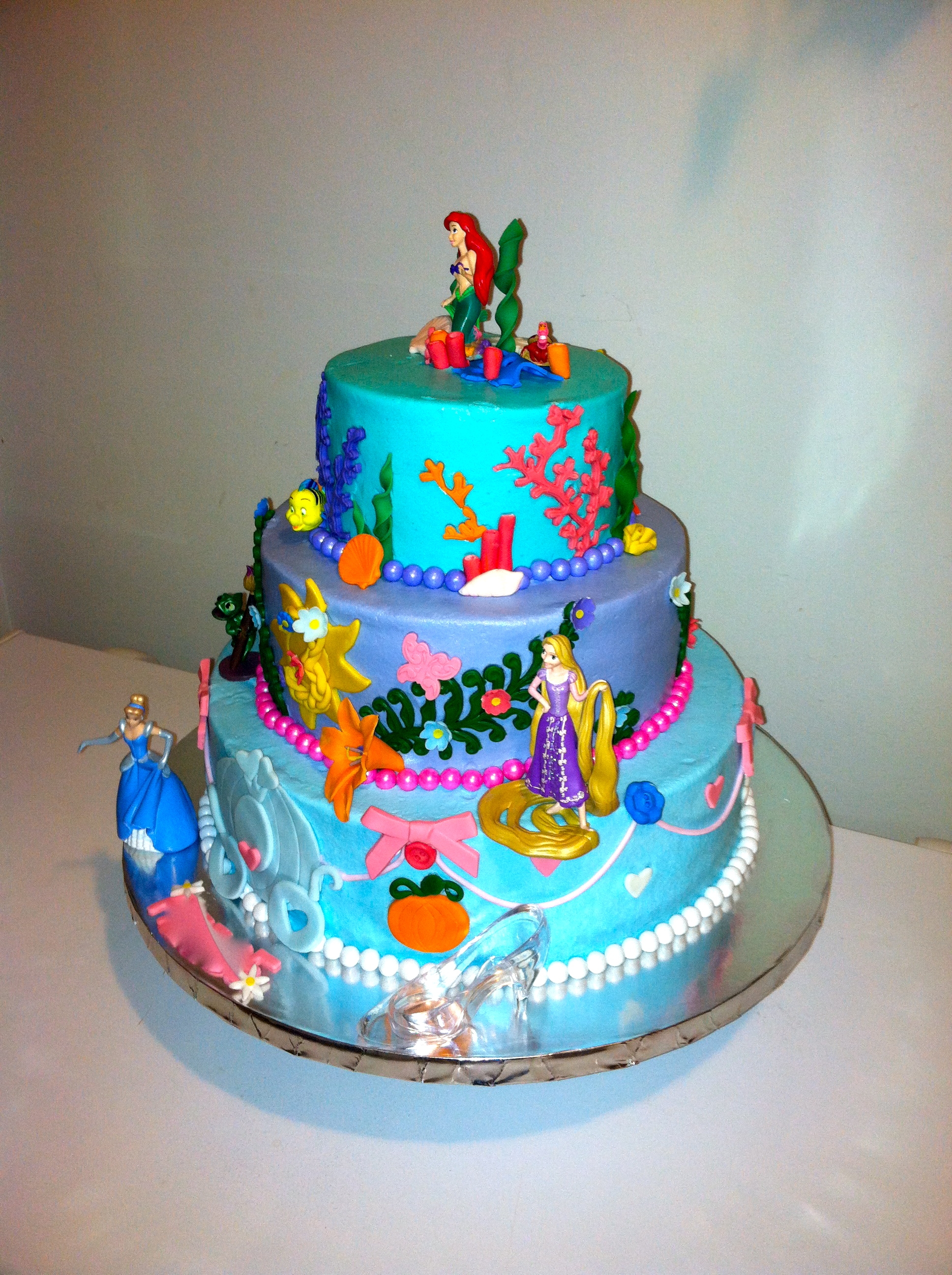 Disney Princess Cake Decorations