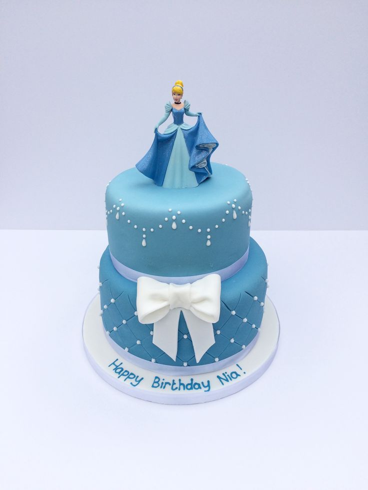 Disney Princess Cinderella Birthday Cake