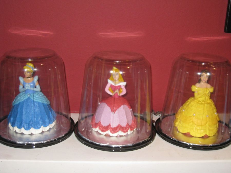 Disney Princess Mini Doll Cakes