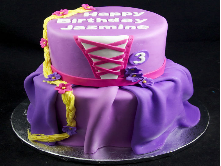 Disney Princess Rapunzel Cake