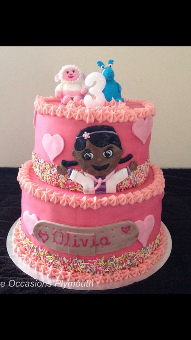 Doc McStuffins Birthday Cake