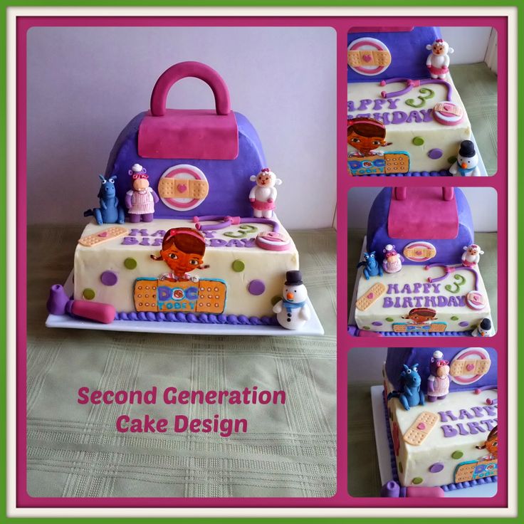 Doc McStuffins Birthday Cake