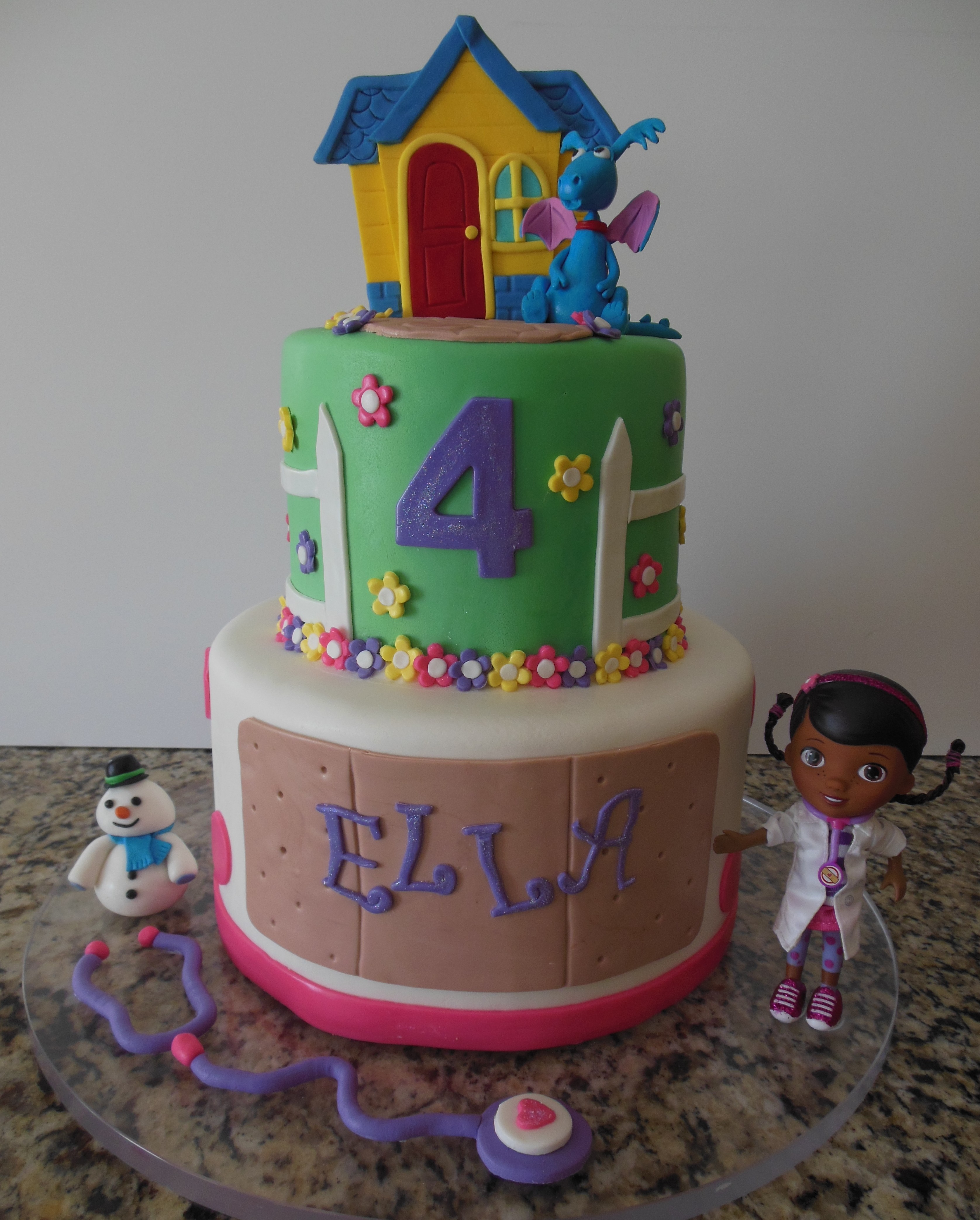 Doc McStuffins Custom Cakes