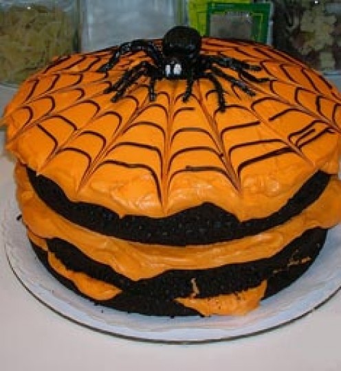 Easy Halloween Cake Decorating