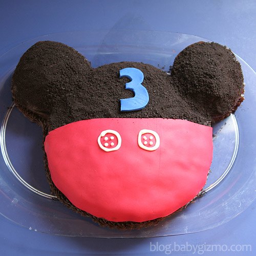 Easy Mickey Mouse Happy Birthday Cakes