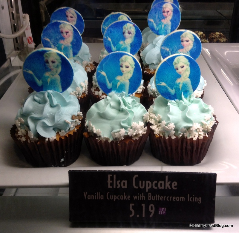 Elsa Frozen Cake Cupcakes