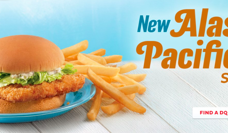 Fish Sandwiches at Dairy Queen