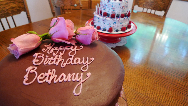 Happy Birthday Bethany Cake