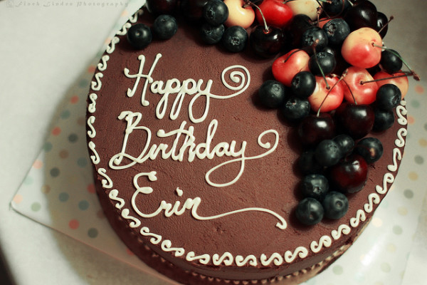 Happy Birthday Erin Cake