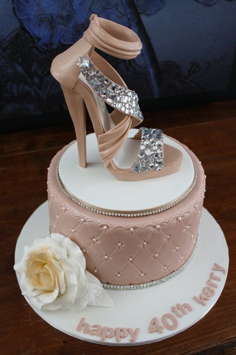 Jimmy Choo Shoe Cake