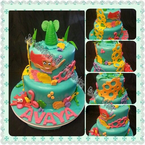 Little Mermaid Cake Designs