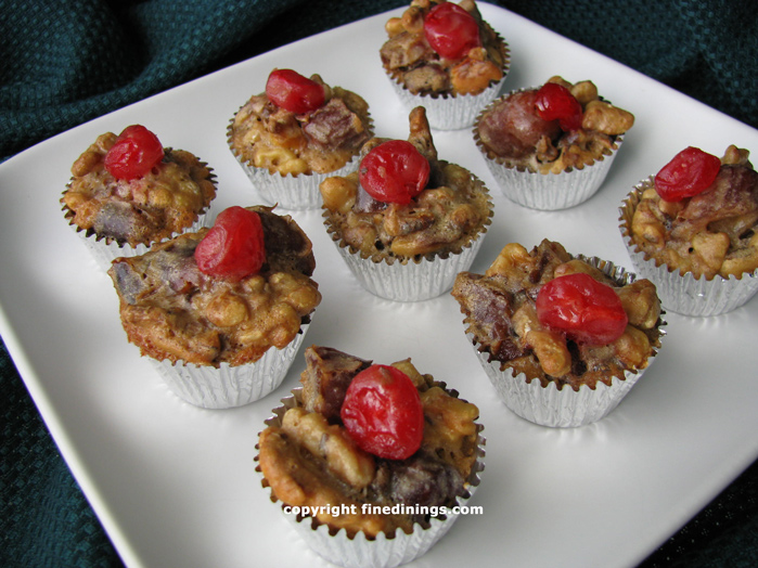 Mini Christmas Fruit Cake Recipes