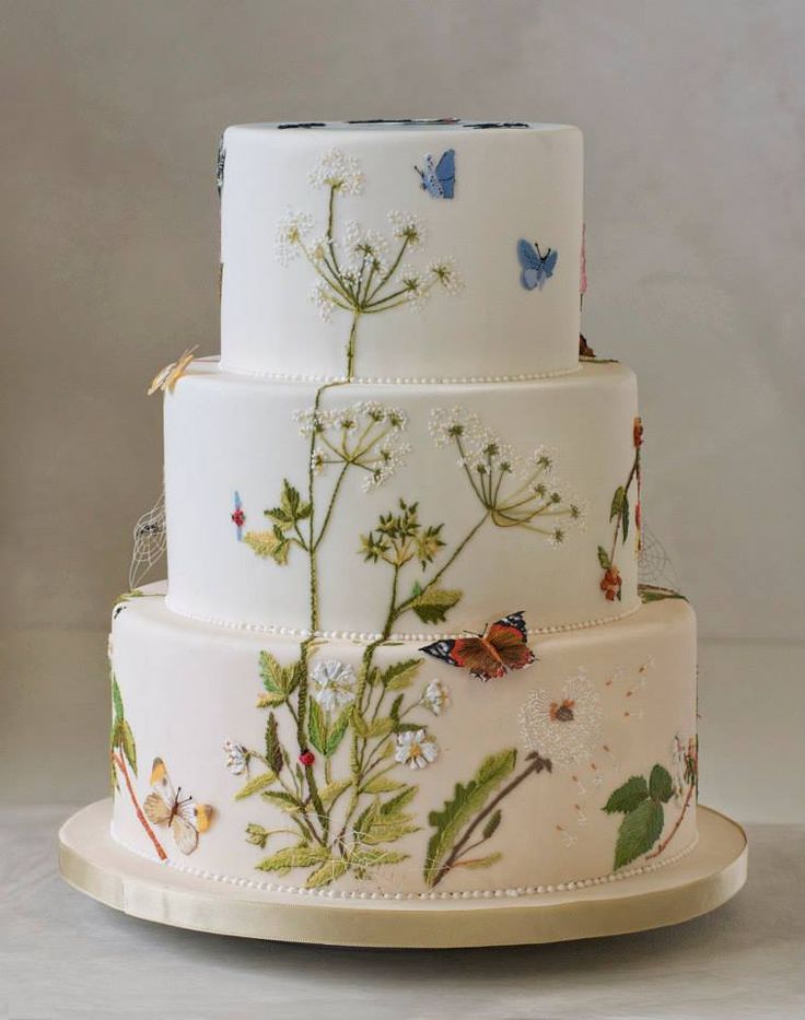 Nature Birthday Cake