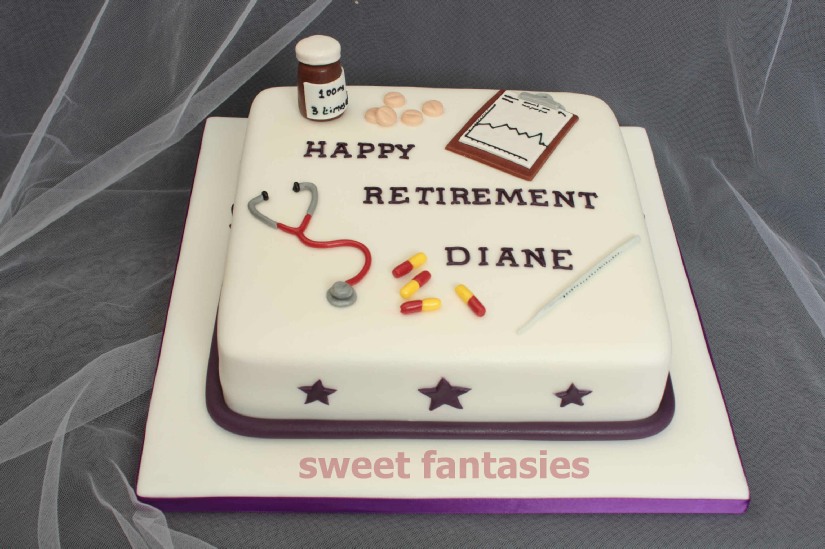 Nurse Retirement Cake Sayings
