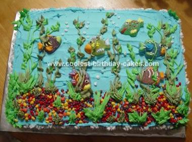 Ocean Scene Cake