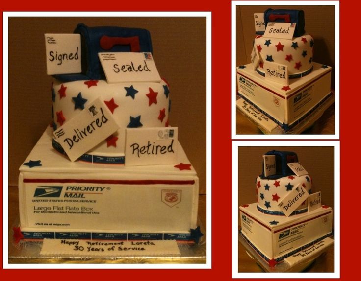 11 Photos of Post Office Retirement Cakes Ideas