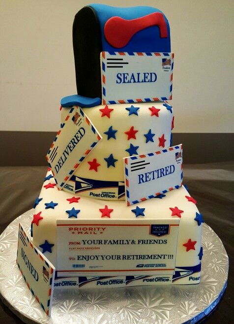 Office Retirement Cake Ideas