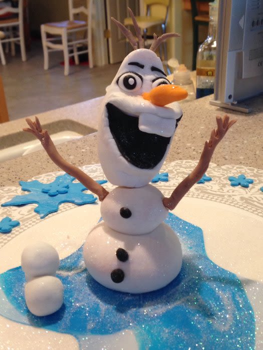 Olaf Frozen Disney Cake Topper