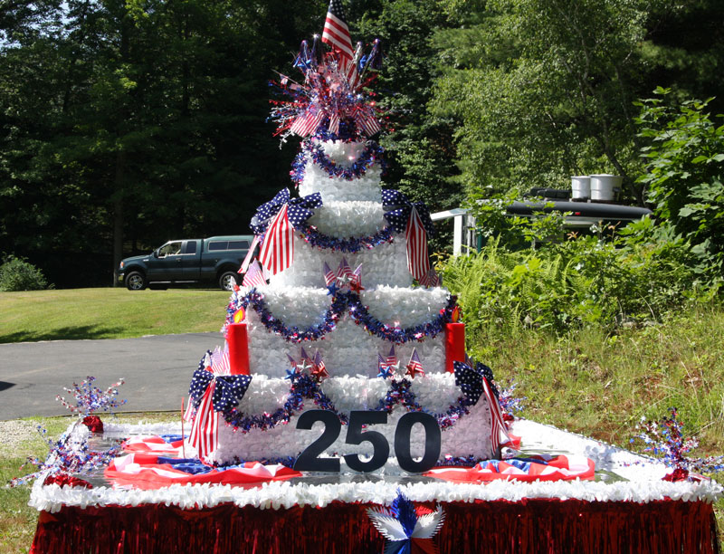 Parade Float Birthday Cake