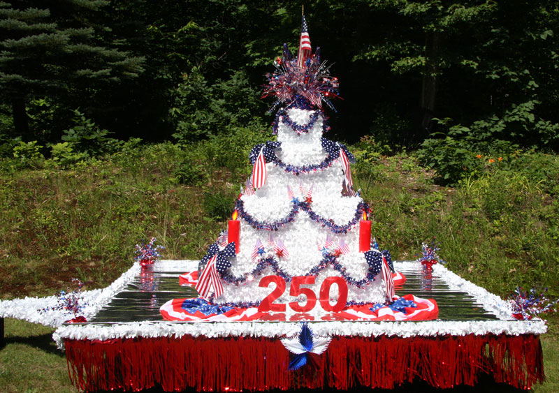 Parade Float Birthday Cake