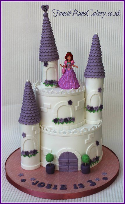 Princess Castle Birthday Cake