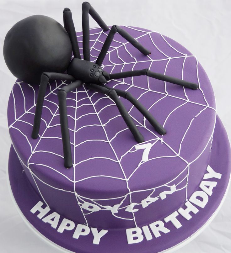 Spider Halloween Cake Toppers