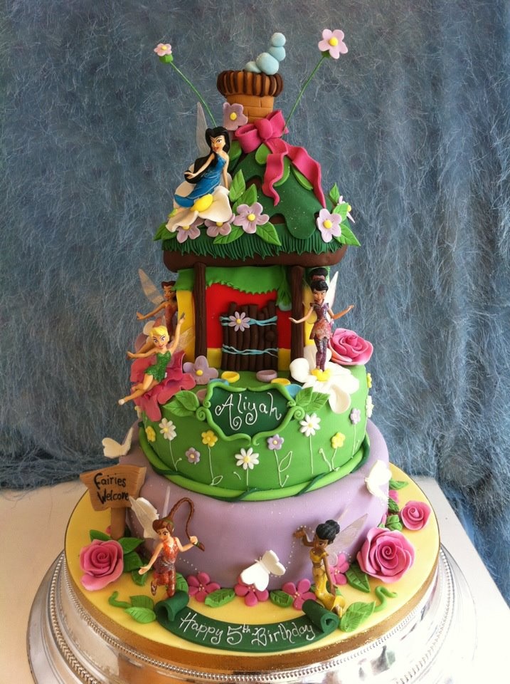 Tinkerbell Birthday Cake Idea