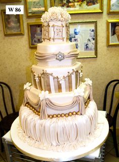 Wedding Cake From Carlos Bakery