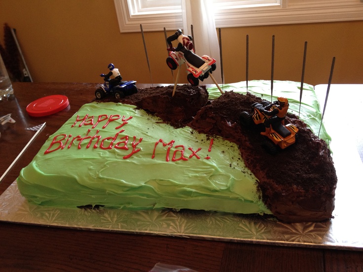 4 Wheeler Birthday Cake Ideas