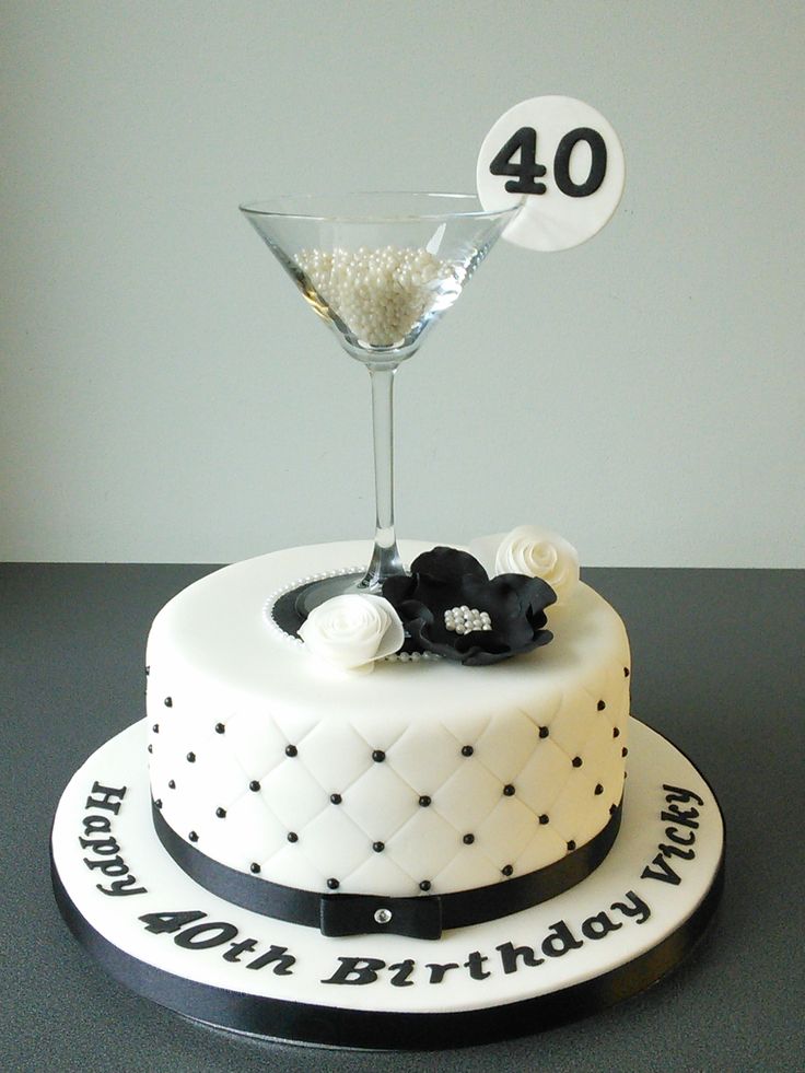 40th Birthday Cake Ideas