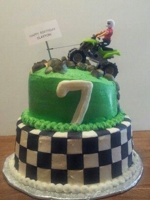 ATV Birthday Cake Ideas for Boys