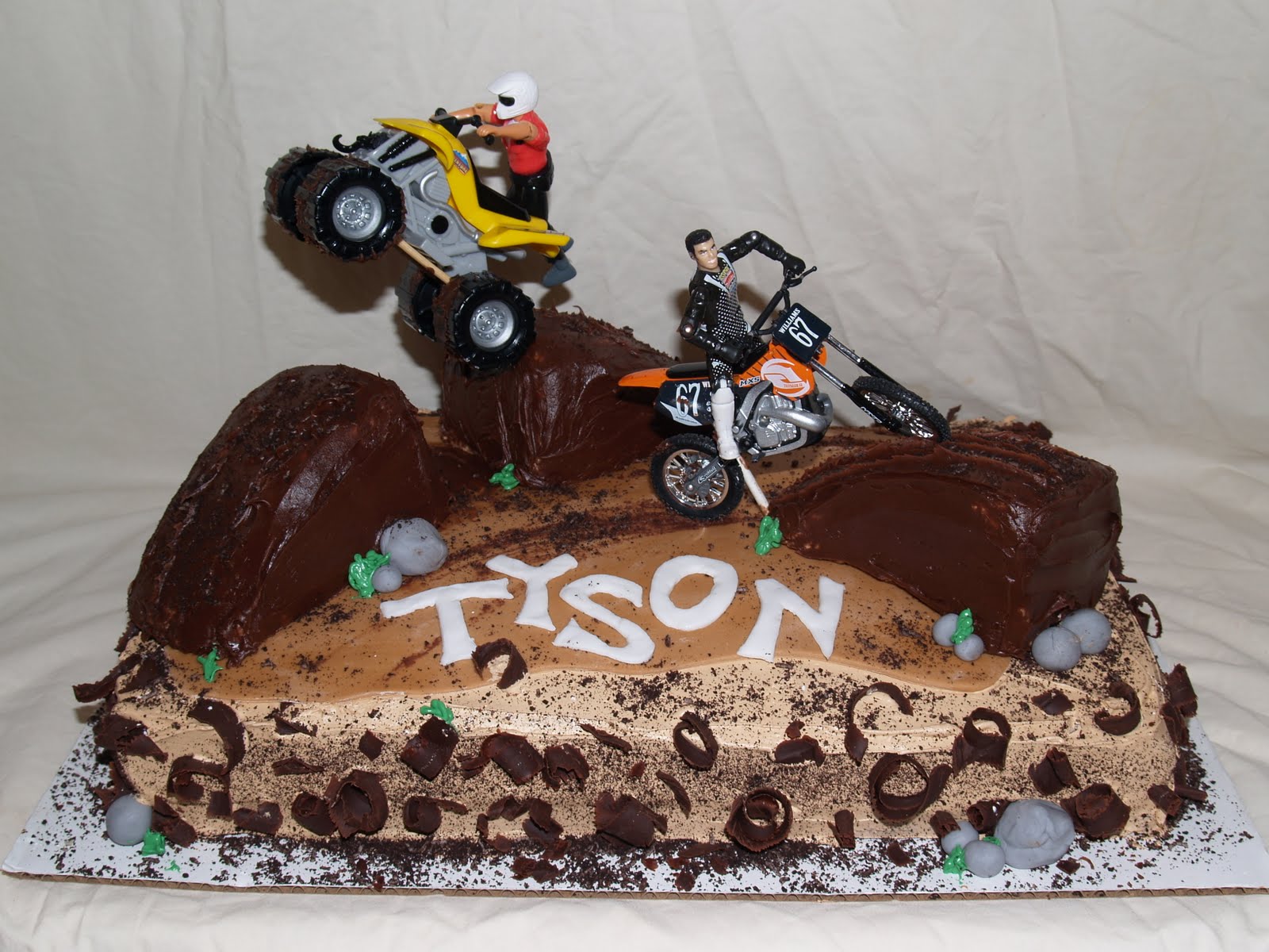 12 Photos of ATV Birthday Cakes For Boys