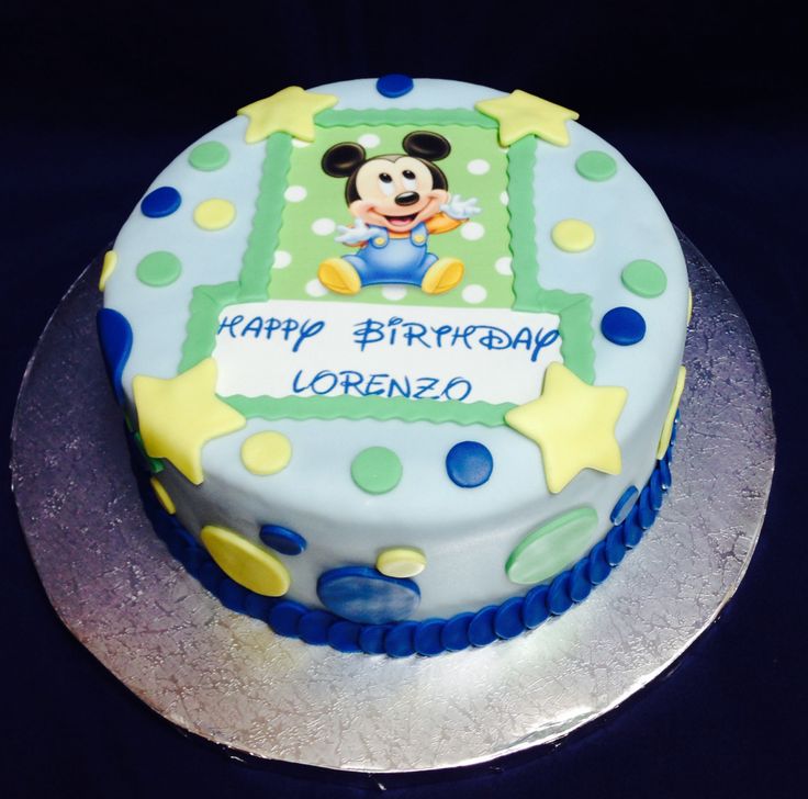 Baby Mickey Mouse Birthday