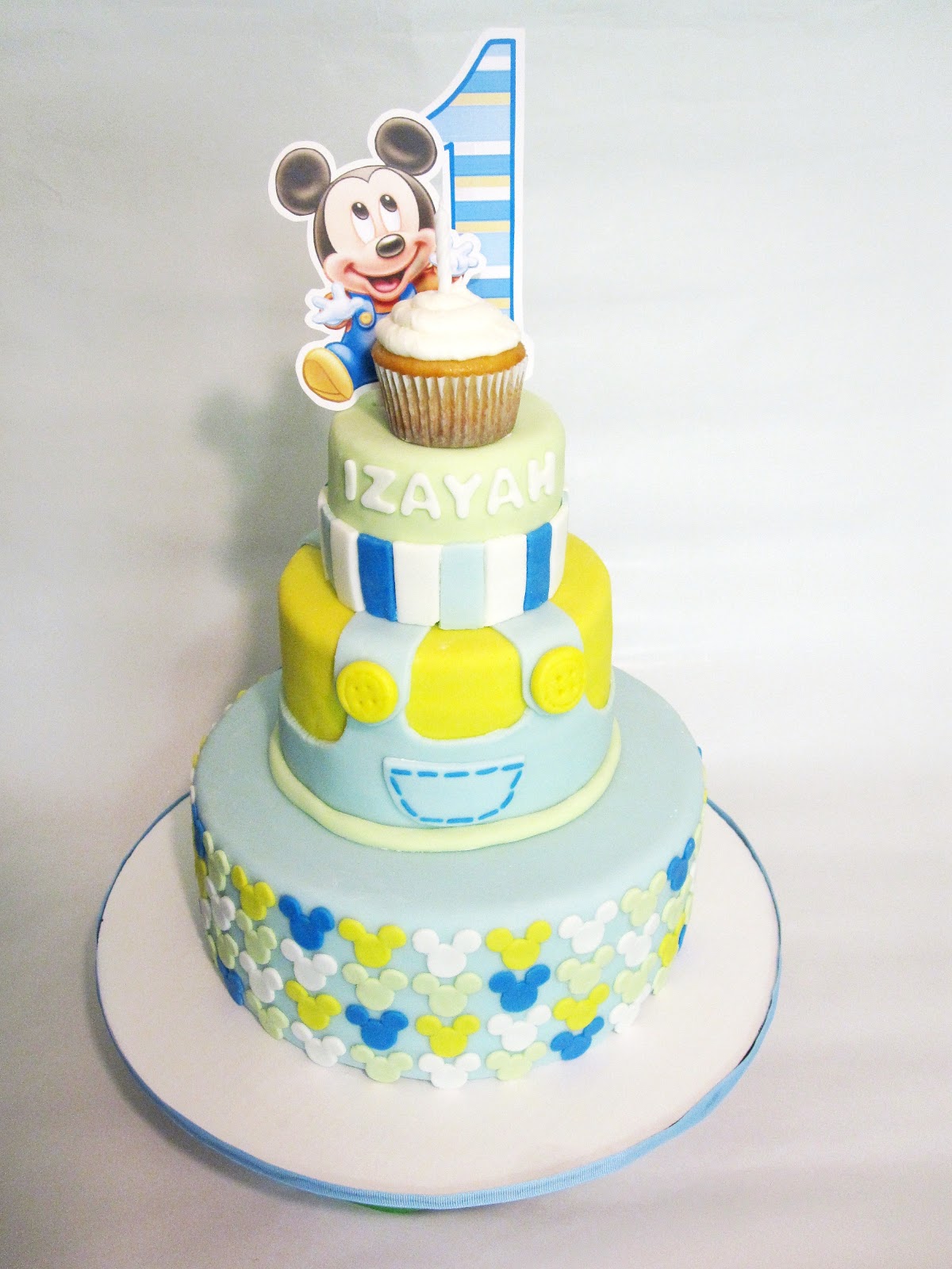 Baby Mickey Mouse Cake