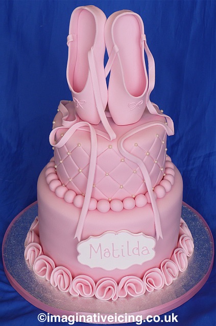 Ballet Birthday Cake