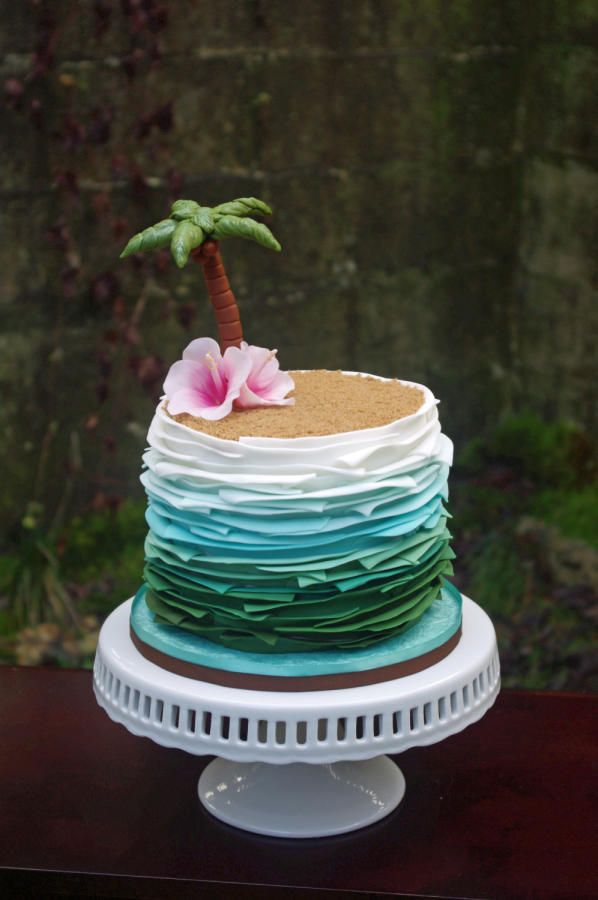 Beach Birthday Cake Ideas