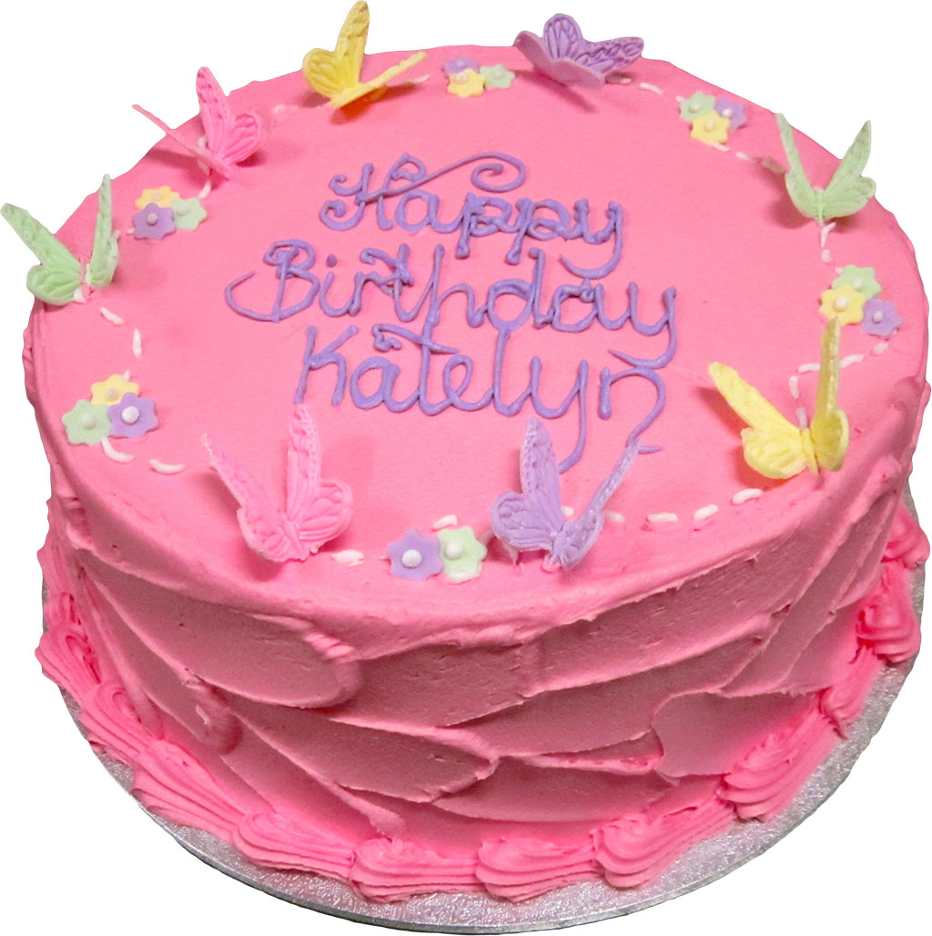 Birthday Cake Pink Frosting