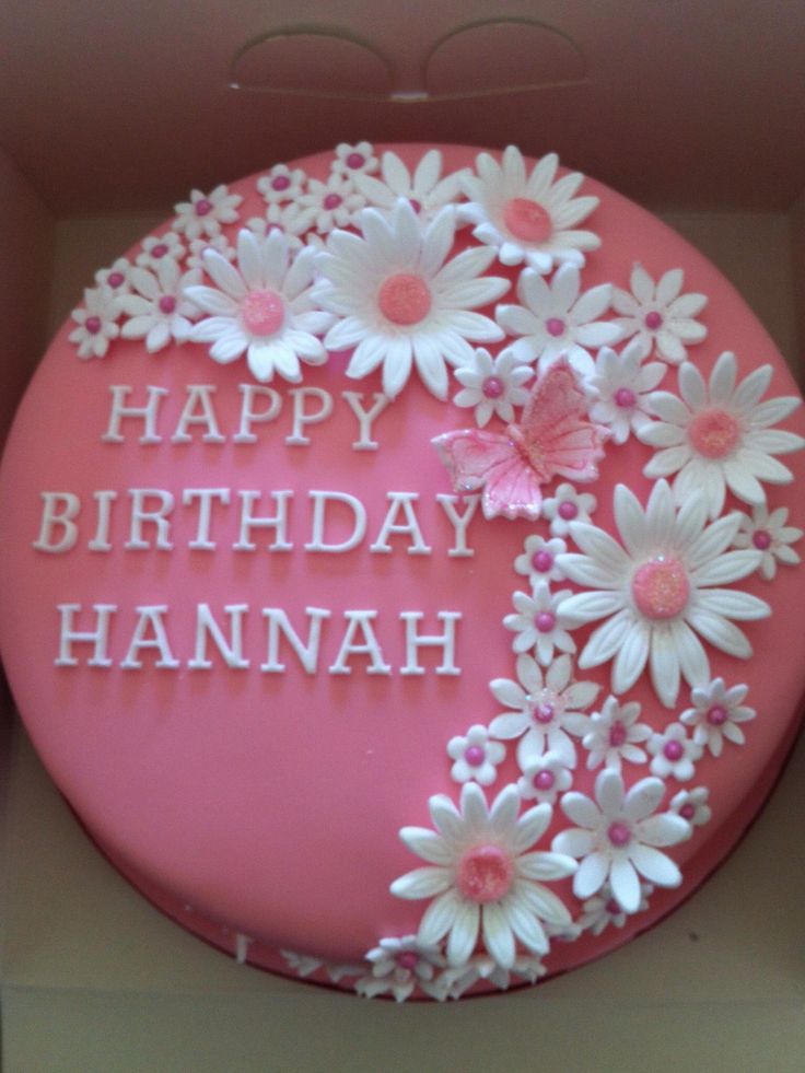 13 Photos of Cute Flower Birthday Cakes