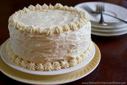 Birthday Cakes with Buttercream Icing