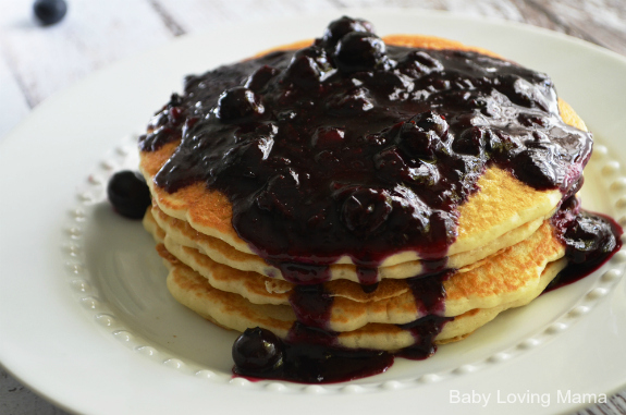 Blueberry Pancake Sauce