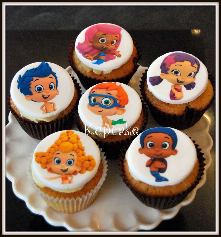 11 Photos of Bubble Guppies Birthday Cupcakes