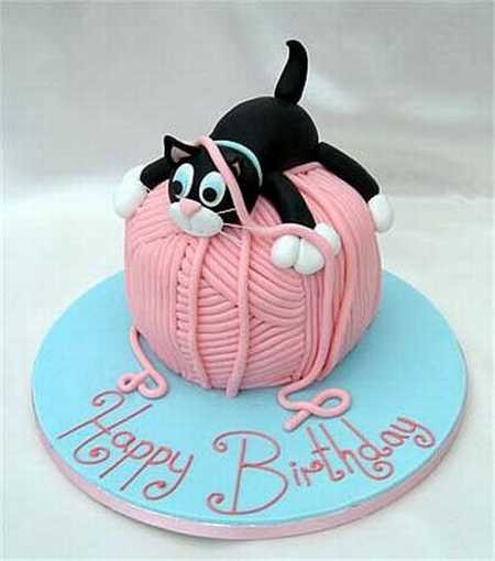 Cat Birthday Cake